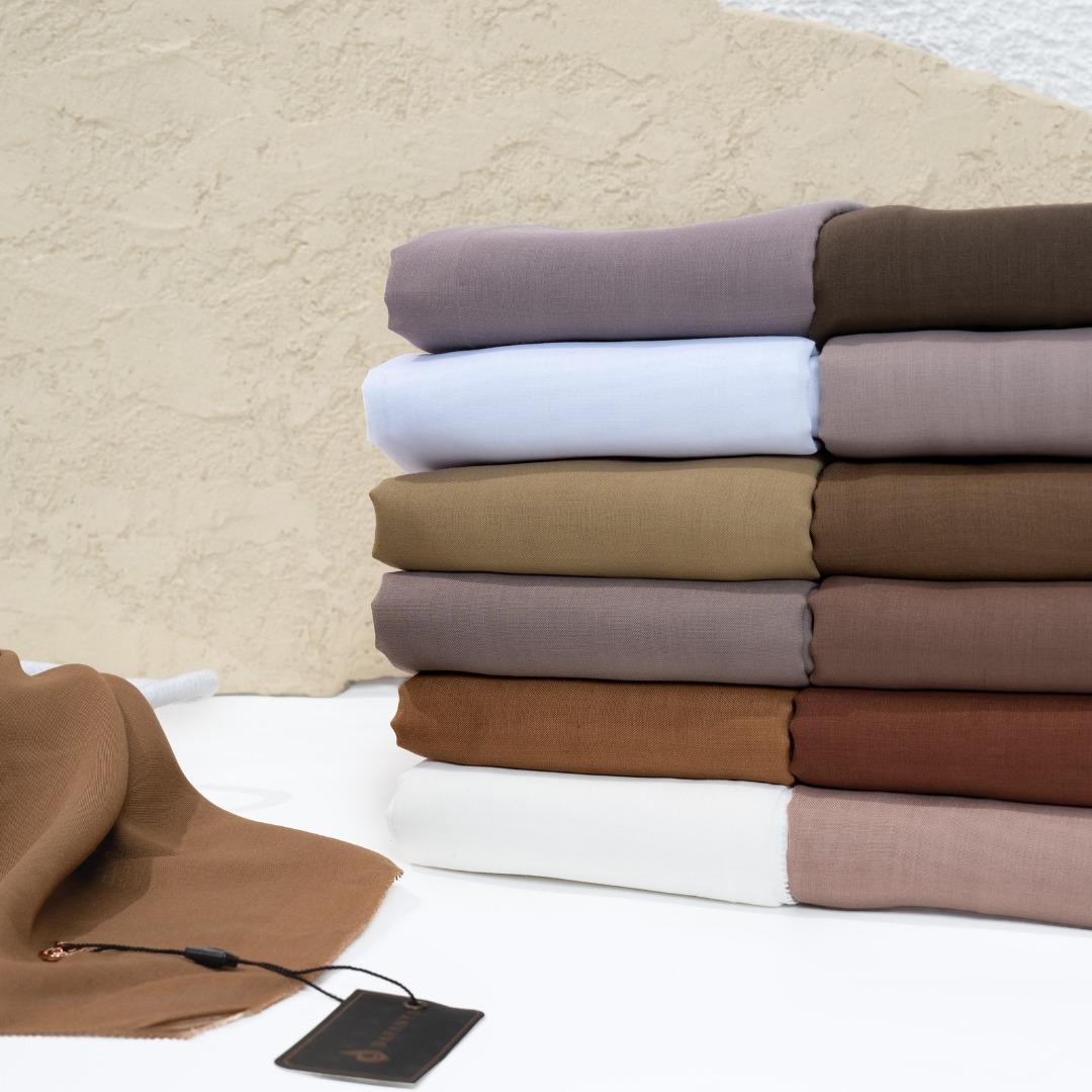 πππ
ππππ - Armani Series Jilbab Polos Kerudung Segi Empat Hijab bahan Paris Laser Cut