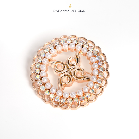 DAFANYA - Bros Brooch Hijab Exclusive Premium