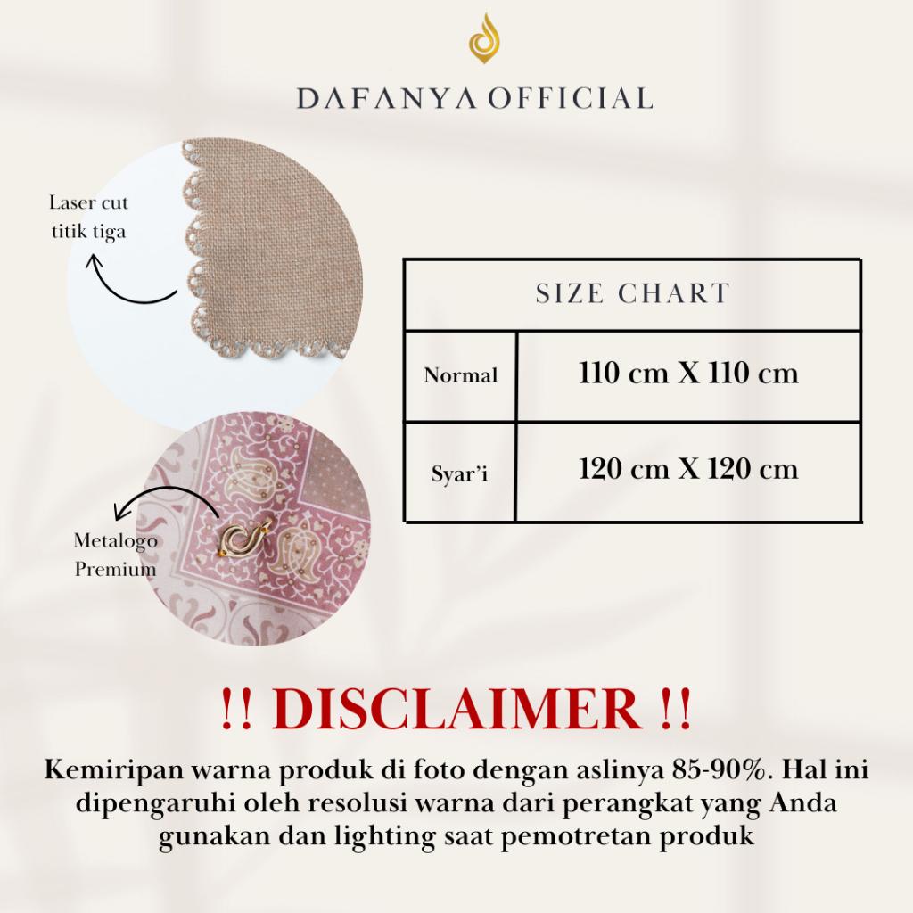 𝐃𝐀𝐅𝐀𝐍𝐘𝐀 - Emly Series Jilbab 4 Gradasi Kerudung Segi Empat Hijab Scarf bahan Voal Laser Cut