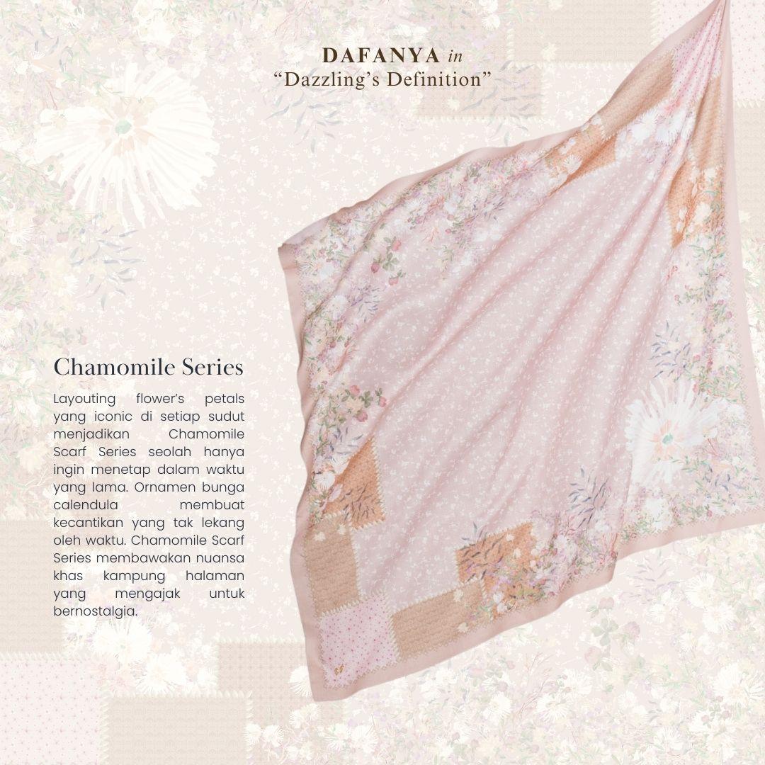 πππ
ππππ - Chamomile Series Jilbab Motif Floral Kerudung Segi Empat Hijab Scarf bahan Voal Laser Cut