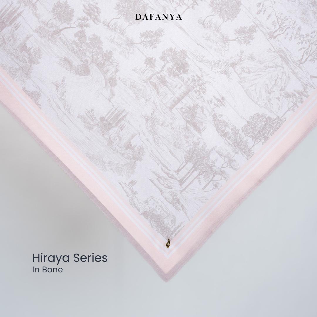 πππ
ππππ - Hiraya Series Jilbab Motif Twotone Kerudung Segi Empat Hijab Scarf bahan Voal Laser Cut