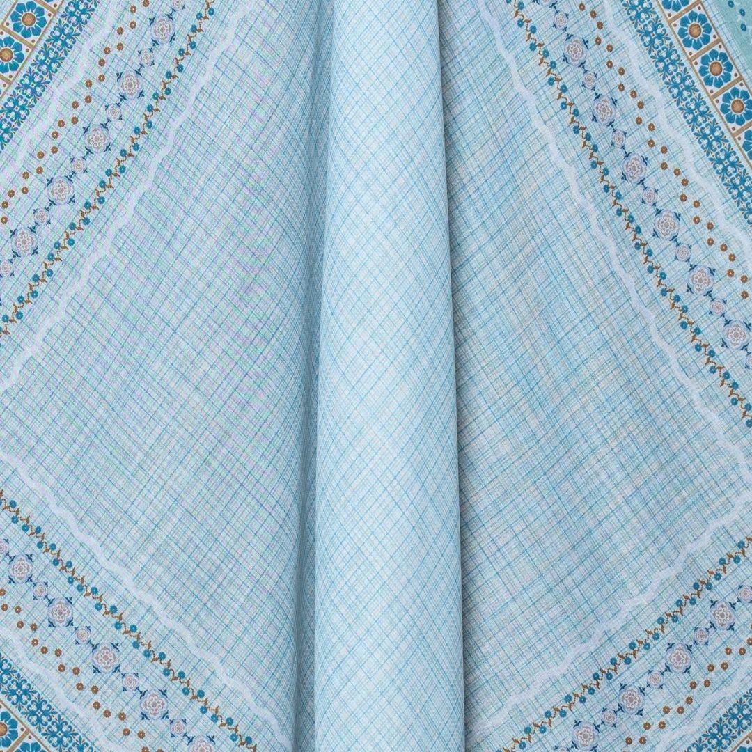 𝐃𝐀𝐅𝐀𝐍𝐘𝐀 - Erika Series Jilbab Motif Ethnic Kerudung Segi Empat Hijab Scarf bahan Voal Laser Cut