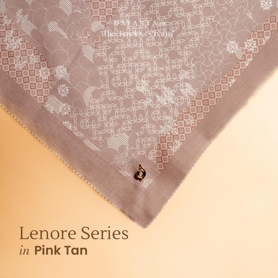 𝐃𝐀𝐅𝐀𝐍𝐘𝐀 - Lenore Series Jilbab Motif Ethnic Kerudung Segi Empat Hijab Scarf bahan Voal Laser Cut