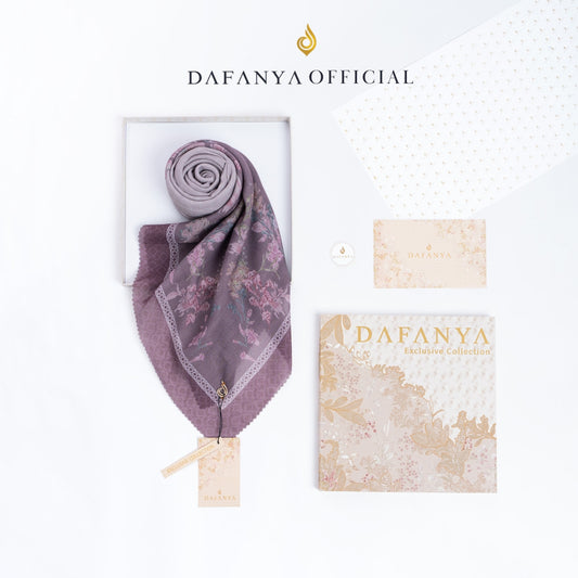 [BOX SAJA] DAFANYA - Exclusive Hard Box RAYAFANYA Motif Bunga Kotak