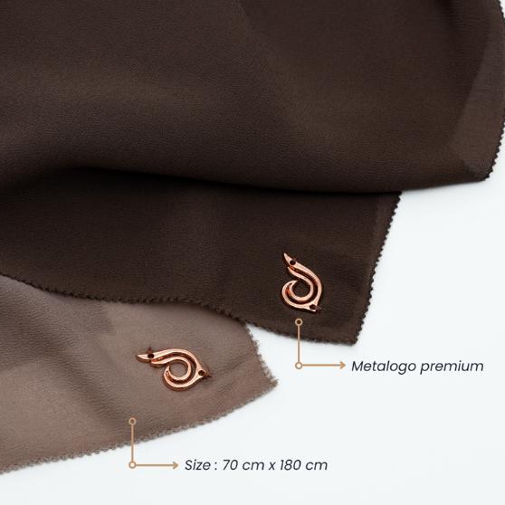 𝐃𝐀𝐅𝐀𝐍𝐘𝐀 - Yasmin Series Pashimina Jilbab Polos Kerudung Hijab Scarf bahan Ceruti Eyelash