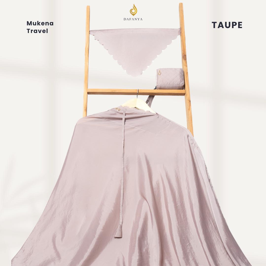 [ GRATIS JILBAB ] 𝐃𝐀𝐅𝐀𝐍𝐘𝐀 - Mukena 3 in 1 Traveling Prayer Set Mini Pouch Terlembut Parasut Korea Tepi Lasercut