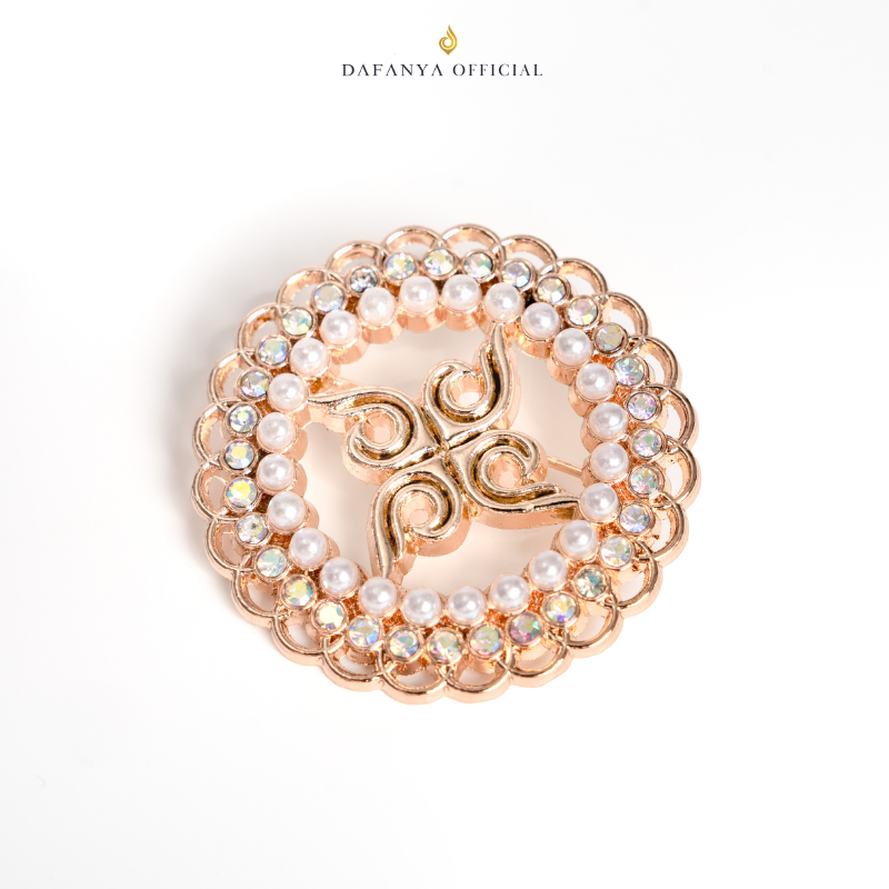 DAFANYA - Bros Brooch Hijab Exclusive Premium