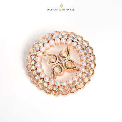 DAFANYA - Bros Brooch Hijab Exclusive Premium