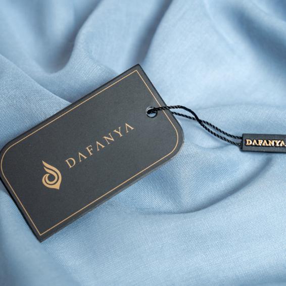 𝐃𝐀𝐅𝐀𝐍𝐘𝐀 - Rania Series Jilbab Polos Kerudung Segi Empat Hijab Scarf bahan Paris Jadul Eyelash