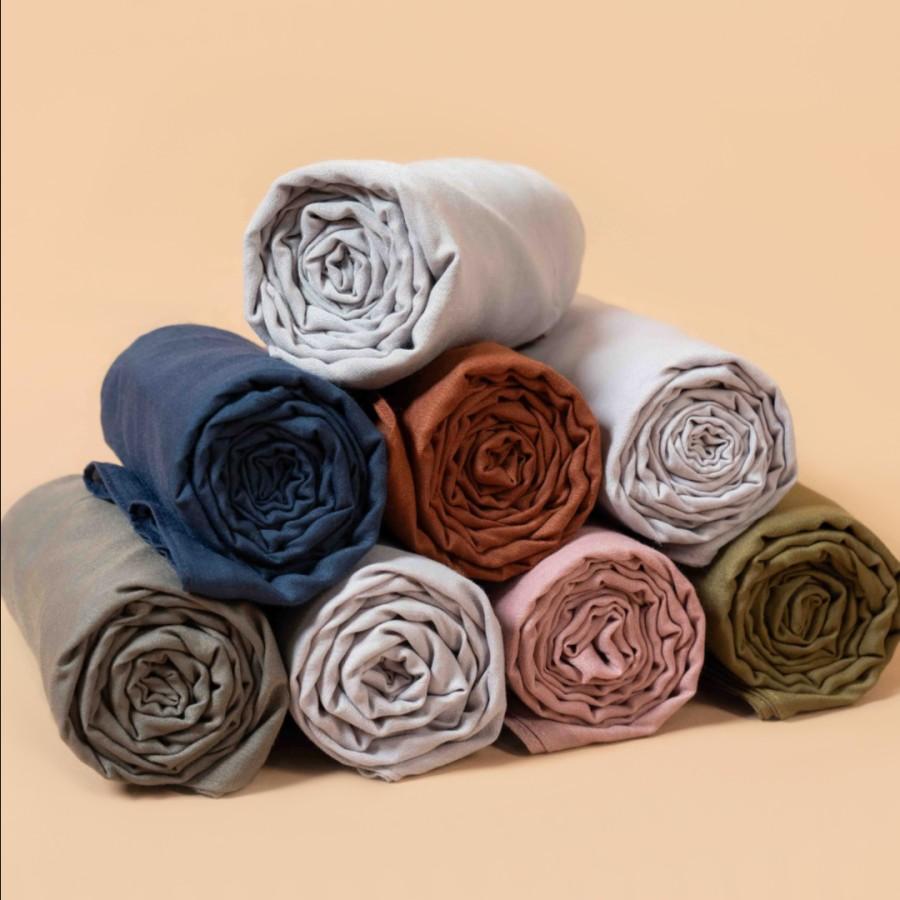[BUNDLE - isi 5 Pcs] 𝐃𝐀𝐅𝐀𝐍𝐘𝐀 - Maserati Series Jilbab Motif Polos Kerudung Segi Empat Hijab Scarf bahan Voal Laser Cut