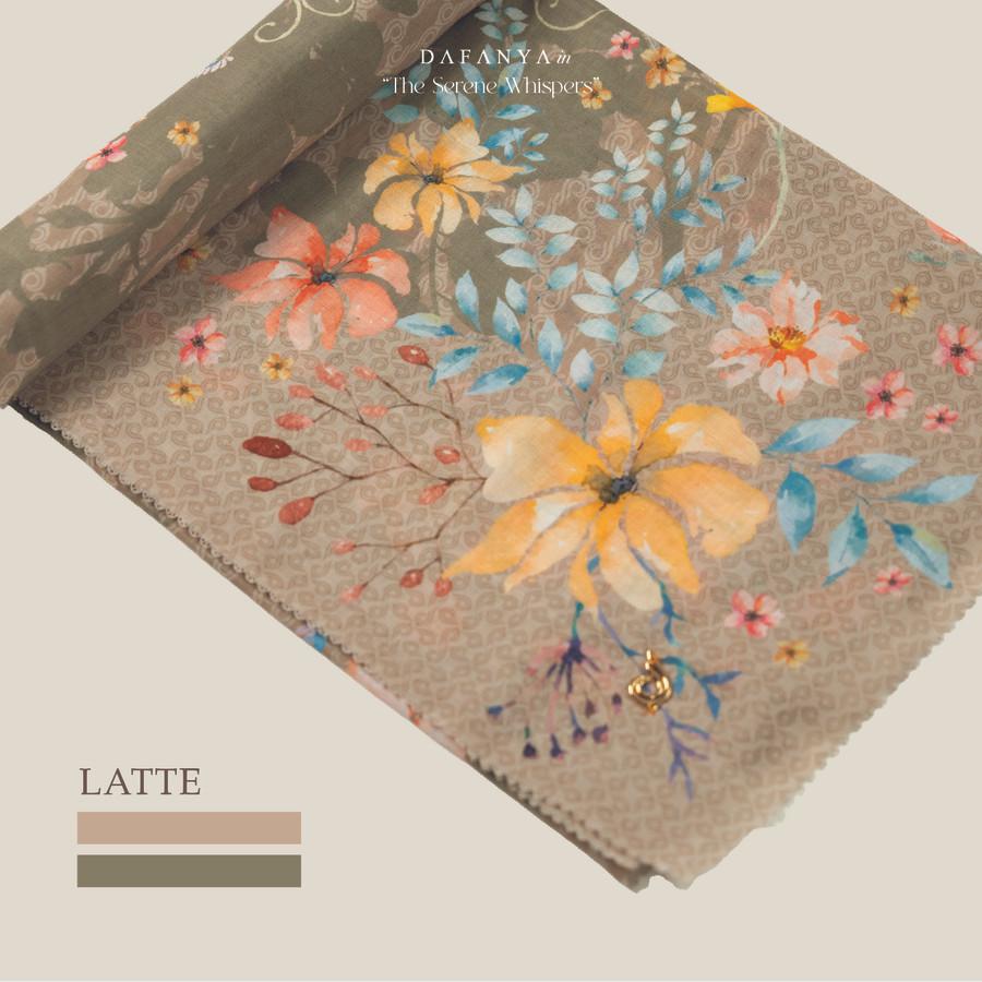 [BUNDLE - isi 3 Pcs] 𝐃𝐀𝐅𝐀𝐍𝐘𝐀 - All Series Jilbab Motif Floral Kerudung Segi Empat Hijab Scarf bahan Voal Laser Cut